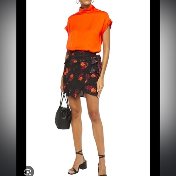 IRO Kasper Wrap Skirt - Picture 3 of 11